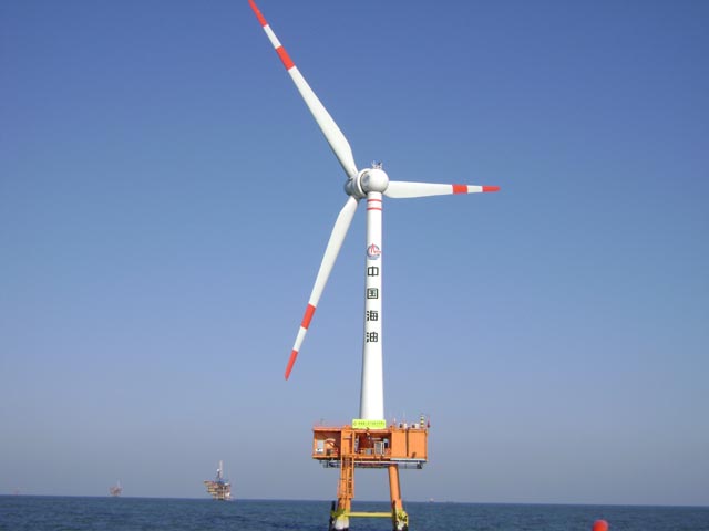 海上水平轴风力发电机02 