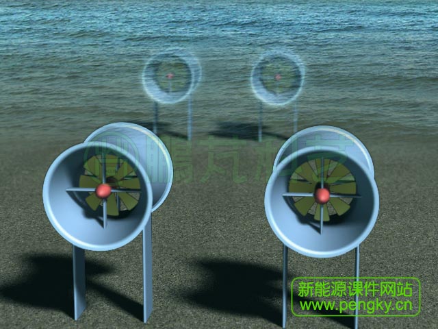 水下导流管增速水轮机