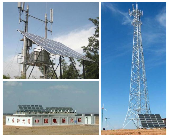 电信信号传输大量使用太阳能光伏供电