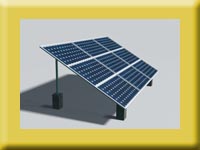 Fixed-Mounted Solar Array