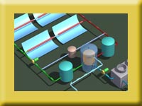 Parabolic Trough Solar Power System