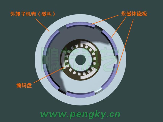 外转子正视图