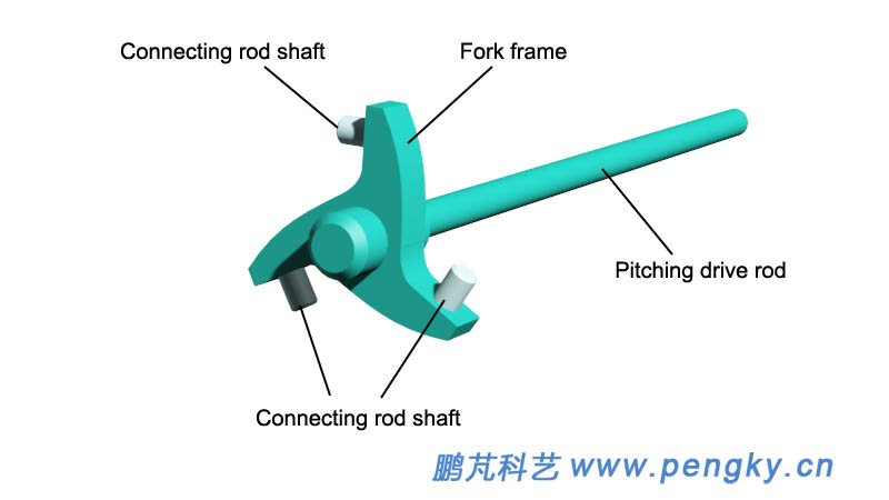 Pitch drive rod